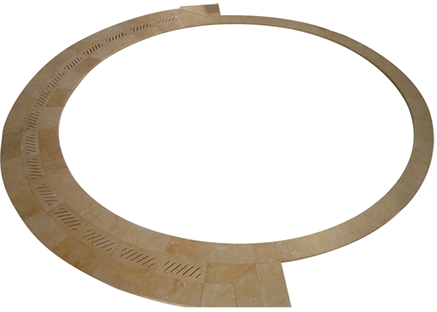 Wall Stone, Cubes, Wall Coverplate, Corner spliteface, kerbs, block steps, french pattern set, pool coping, duvar taşı,  havuz kenarı, köşe taşı