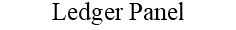 Ledger Panel